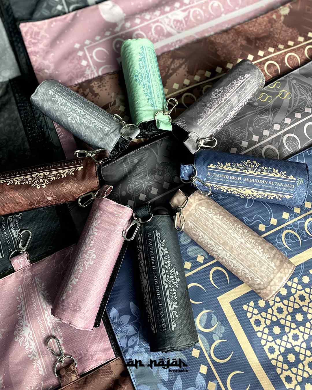 sajadah travel gulung an-najah